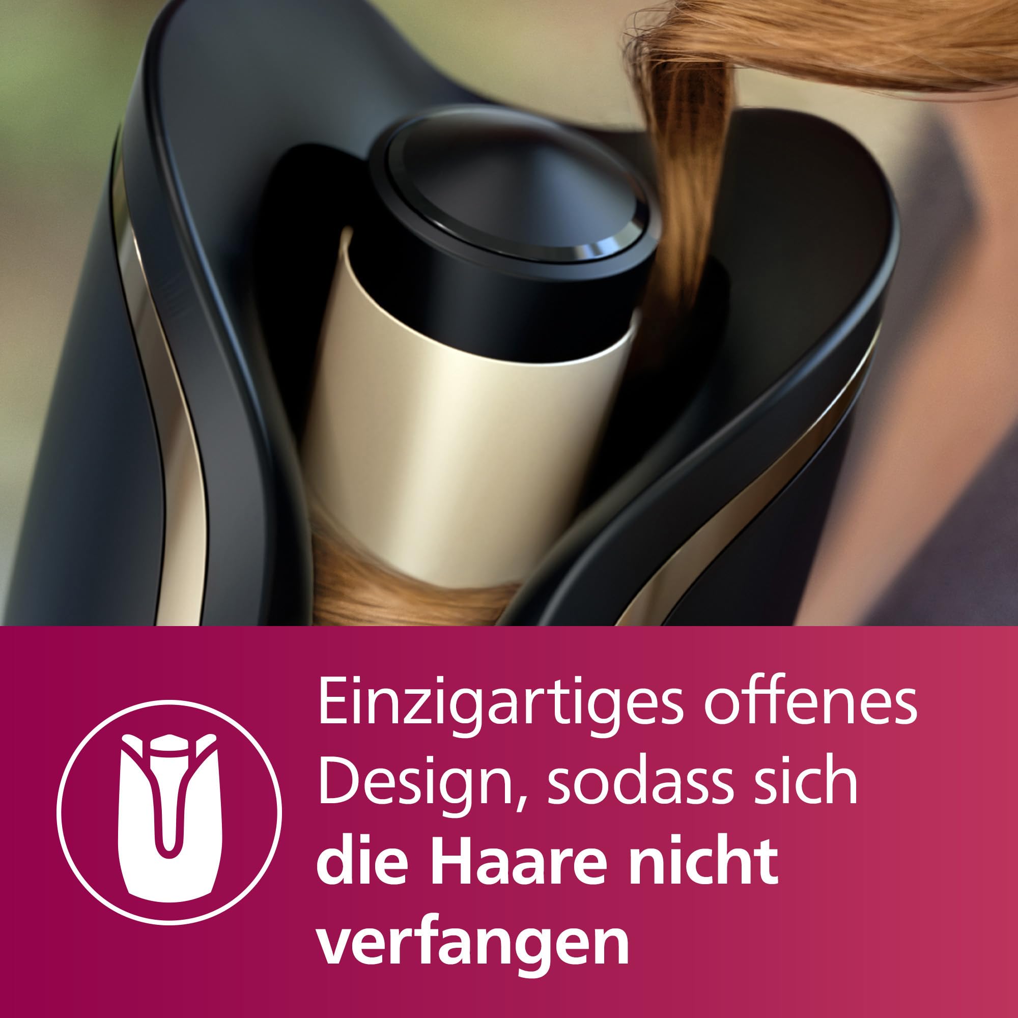 Philips Lokówka Auto Curler z serii 8000, lokówka do włosów, 27 różnyc - obrazek 2