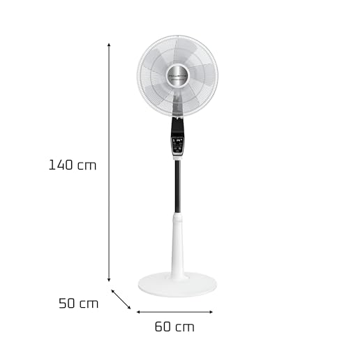 Rowenta Turbo Silence Extreme VU5690F0: Cichy wentylator 32 dB, 14 prędkości, pilot - obrazek 2