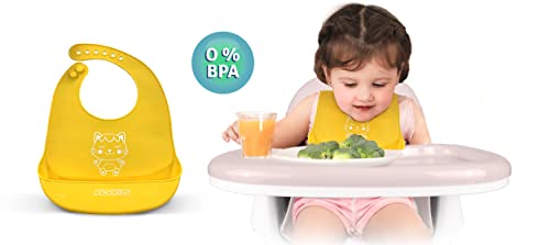 Ricokids Krzesełko do karmienia Milo dla dzieci składane tacka - obrazek 5