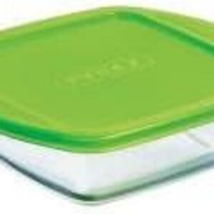 Pyrex &Store Cook kwadratowe naczynie do zapiekania z pokrywką (20 x 1