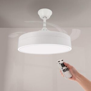 Wentylator sufitowy M mimotec Messe 72W z LED, pilot, 6 prędkości, cichy