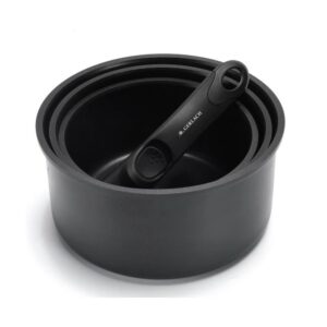 Gerlach Smart Zestaw Garnków Ceramicznych 16-20 cm z Odpinaną Rączką