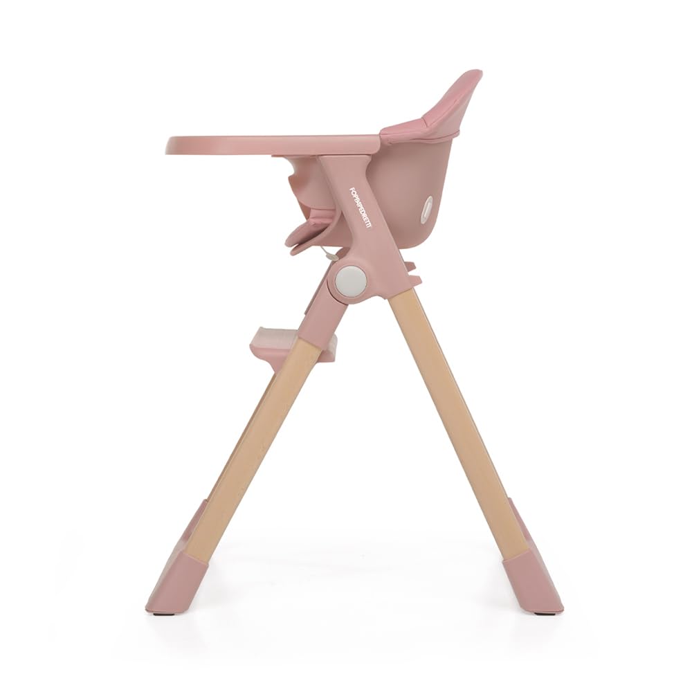 Foppapedretti Kidsmenu - różowe krzesełko do karmienia dla dzieci - obrazek 5