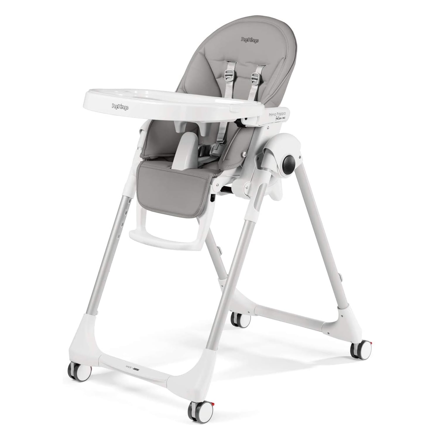 Peg Perego HPPFX2ICEX Wysokie Krzesło z Funkcją Leżenia dla Niemowląt,