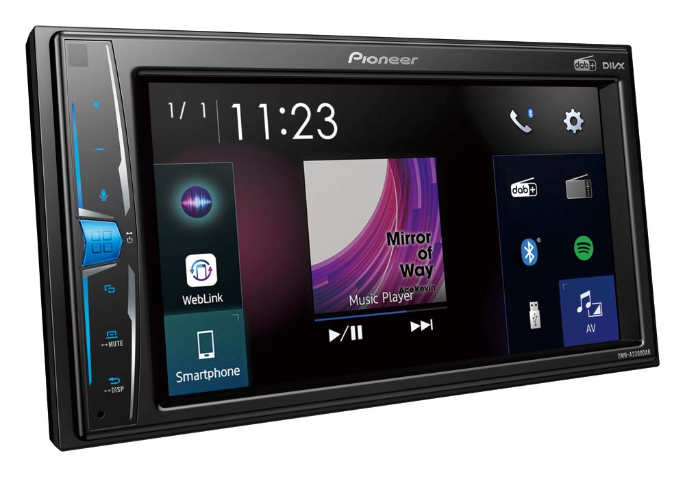 Pioneer AVH-A3200DAB odtwarzacz multimedialny 2-DIN, ekran dotykowy Cl - obrazek 2