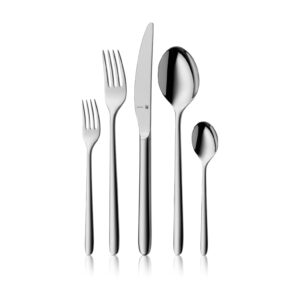 WMF Flame Plus zestaw sztućców ze stali nierdzewnej dla 6 osób, 30-czę