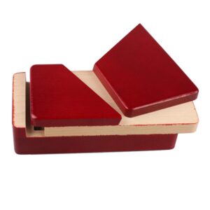 Drewniane puzzle, tajne otwieranie, tajemnicze pudełko, pudełko na pre