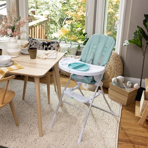 Ingenuity Sun Valley Kompaktowe składane krzesełko do karmienia, taler - obrazek 6