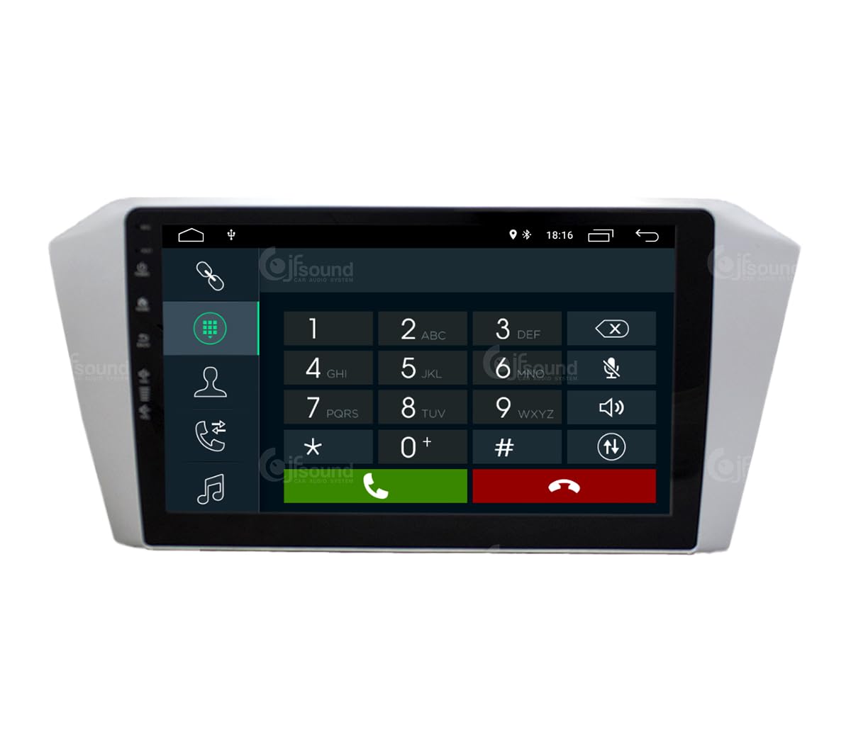 Radio samochodowe do VW Passat B8 2015 szary Android GPS Bluetooth WiFi USB DAB Touchscreen 10″ Carplay AndroidAuto - obrazek 2