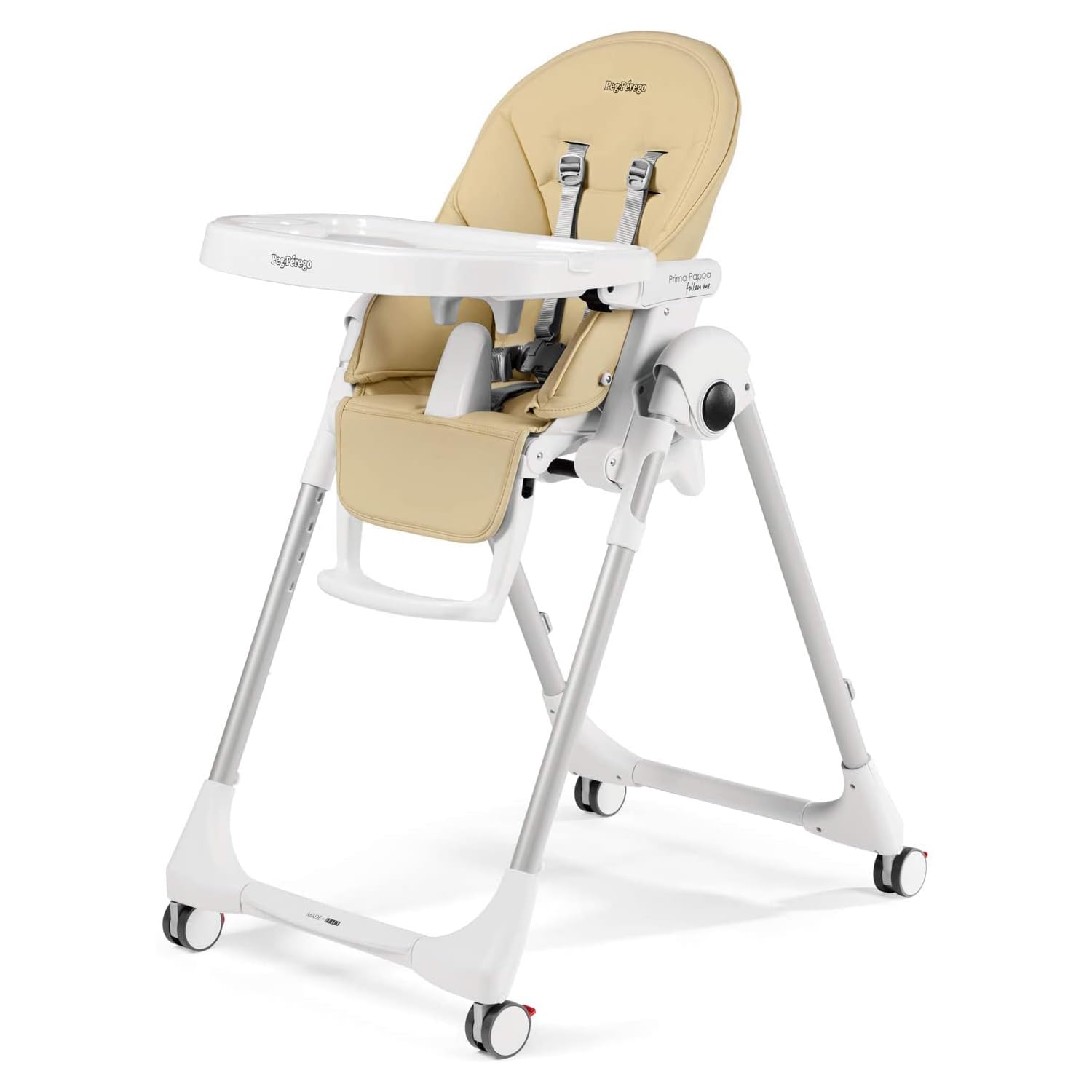 Peg Perego HPPFX2ICEX Wysokie Krzesło z Funkcją Leżenia dla Niemowląt, - obrazek 5