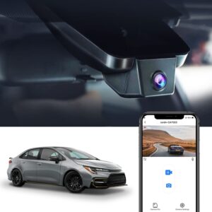 FITCAMX Dashcam kompatybilny z Toyota Corolla L LE SE XLE XSE SE Night