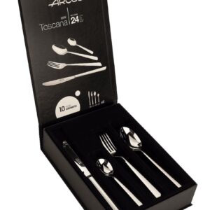 Arcos 572400 seria Toscana - pudełko na prezent zestaw sztućców 24 szt