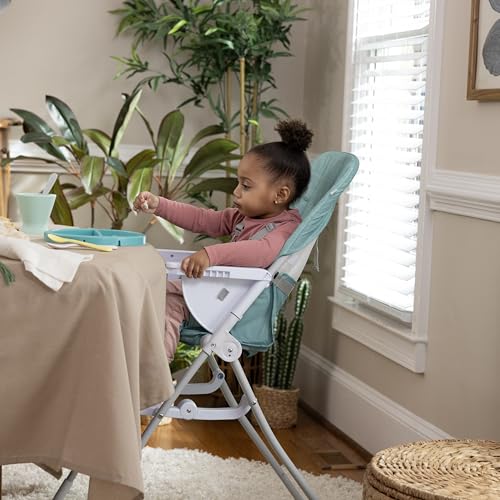 Ingenuity Sun Valley Kompaktowe składane krzesełko do karmienia, taler - obrazek 2