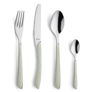 Kuppels Prisma zestaw sztućców dla 6 osób, z polerowanej stali nierdze