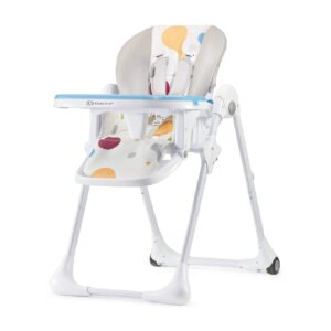 Kinderkraft YUMMY - Ergonomiczne Wysokie Krzesło dla Dzieci 6-36 miesięcy