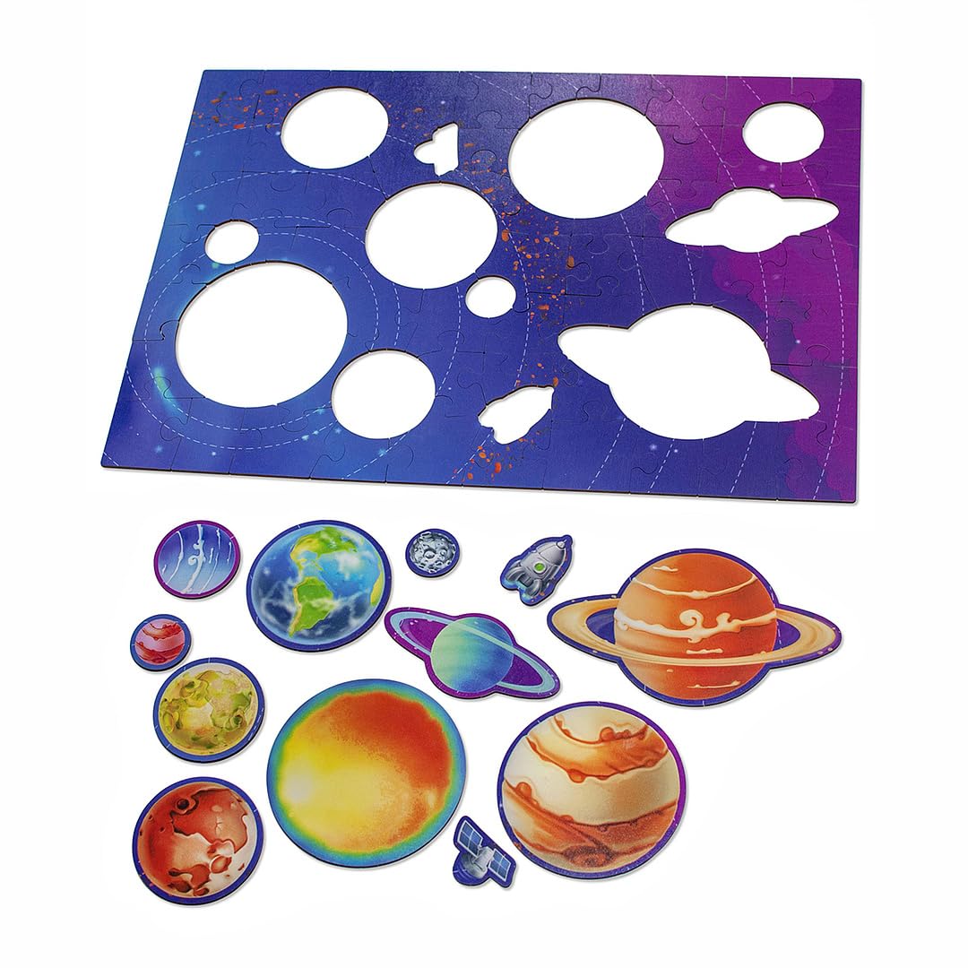 Puzzle podłogowe Układ Słoneczny Ulanik – 69 elementów edukacyjnych dla dzieci 3+ - obrazek 8