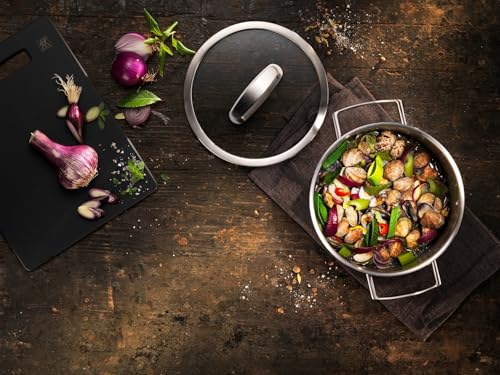 ZWILLING Kochtopf-Set, 5-tlg., 4 Deckel, Induktionsgeeignet, Edelstahl - obrazek 3