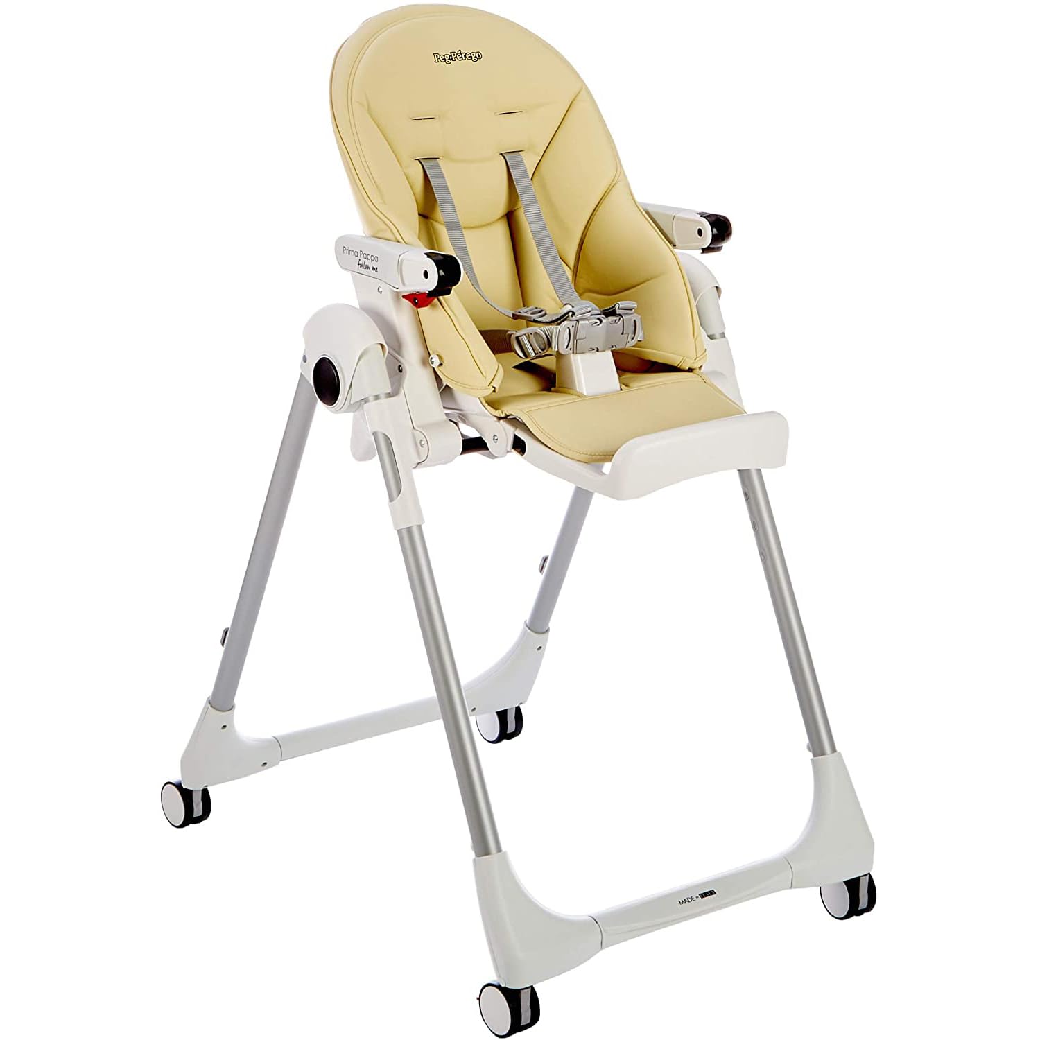 Peg Perego HPPFX2ICEX Wysokie Krzesło z Funkcją Leżenia dla Niemowląt, - obrazek 3