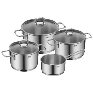 Silit Alicante Zestaw Garnków Indukcyjnych, Stal Nierdzewna, Przezrocz