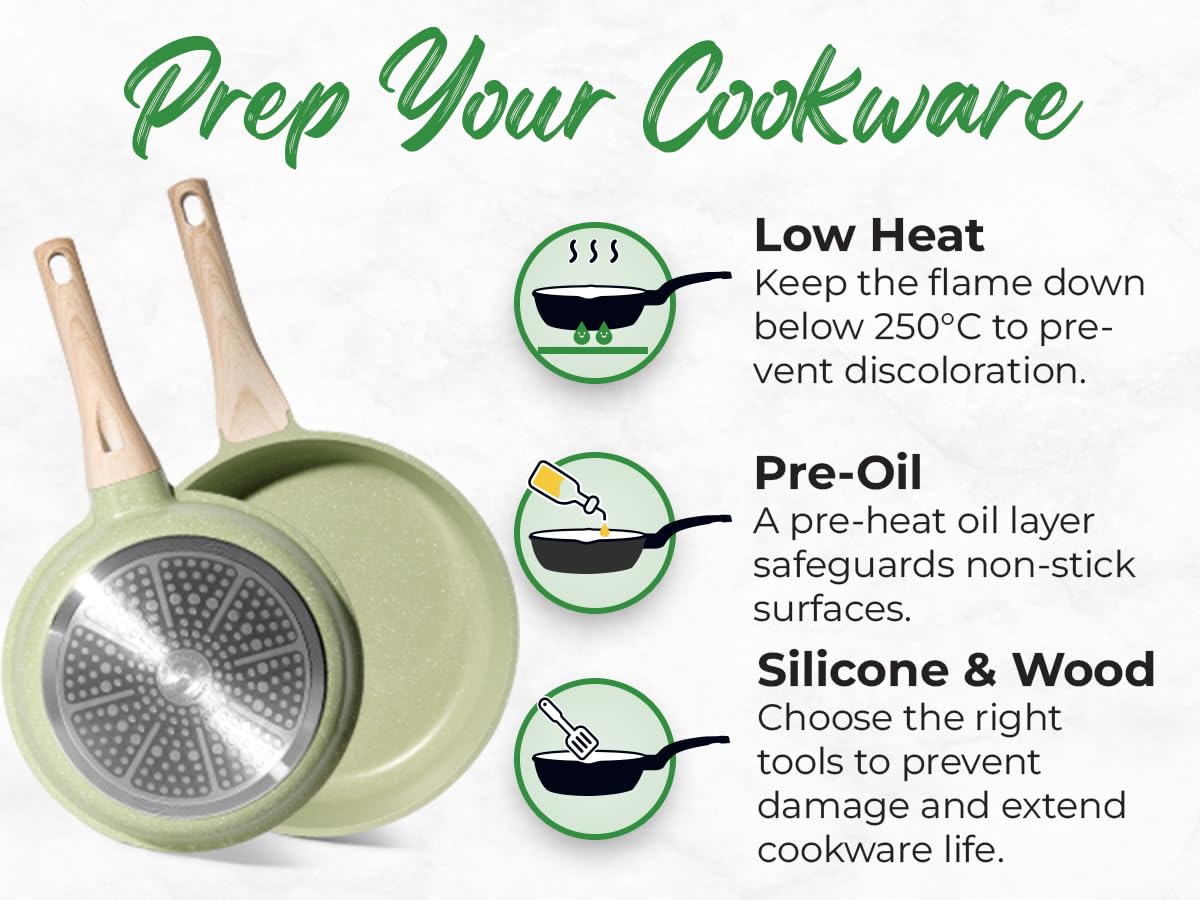 Zestaw 15 garnków i patelni Just Perfecto - granitowe, indukcyjne, nieprzywierające - obrazek 4