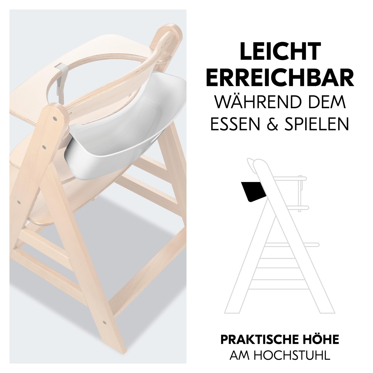 Hauck Highchair Box S Organizer Disney Kubuś Puchatek - Pudełko do Krzesełek - obrazek 3