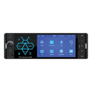Samochodowy odtwarzacz MP5 PNI Clementine 9550 1DIN 10.2 cm 50Wx4 Bluetooth radio FM Carplay RDS