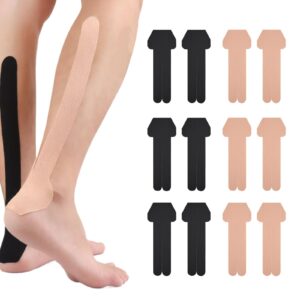 12 taśm kinezjologicznych na kolana, przyjazne dla skóry, wspierające