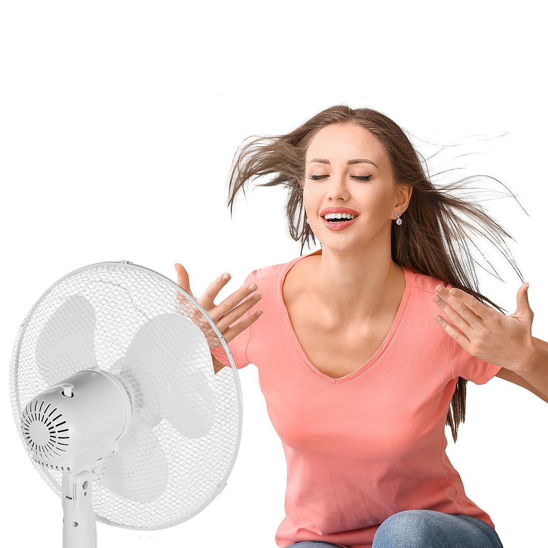 GreenBlue GB560 Wentylator Podłogowy 120 cm - Cichy Wiatrak do Pokoju i Biura - obrazek 8