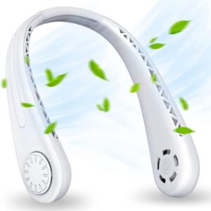 Przenośny wentylator na szyję SHAVINGFUN Mini USB 4000 mAh 360° cichy