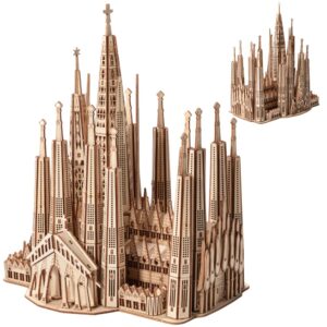 Little Story Drewniane Puzzle Edukacyjne Sagrada Familia Model 3D Zest