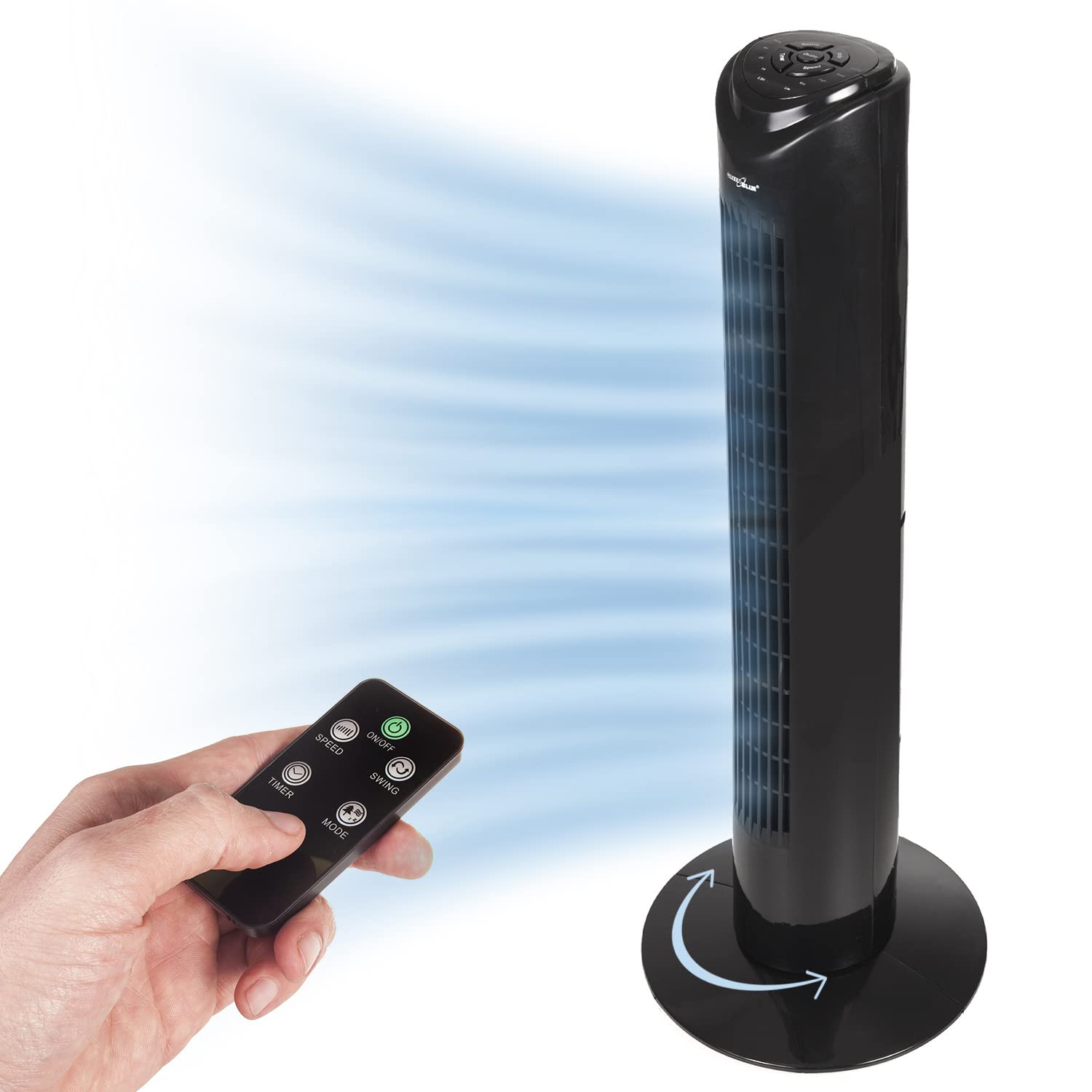 Wentylator Wieżowy Green Blue GB645 z Pilotem, 3 Tryby, 45W, 82 cm - obrazek 9