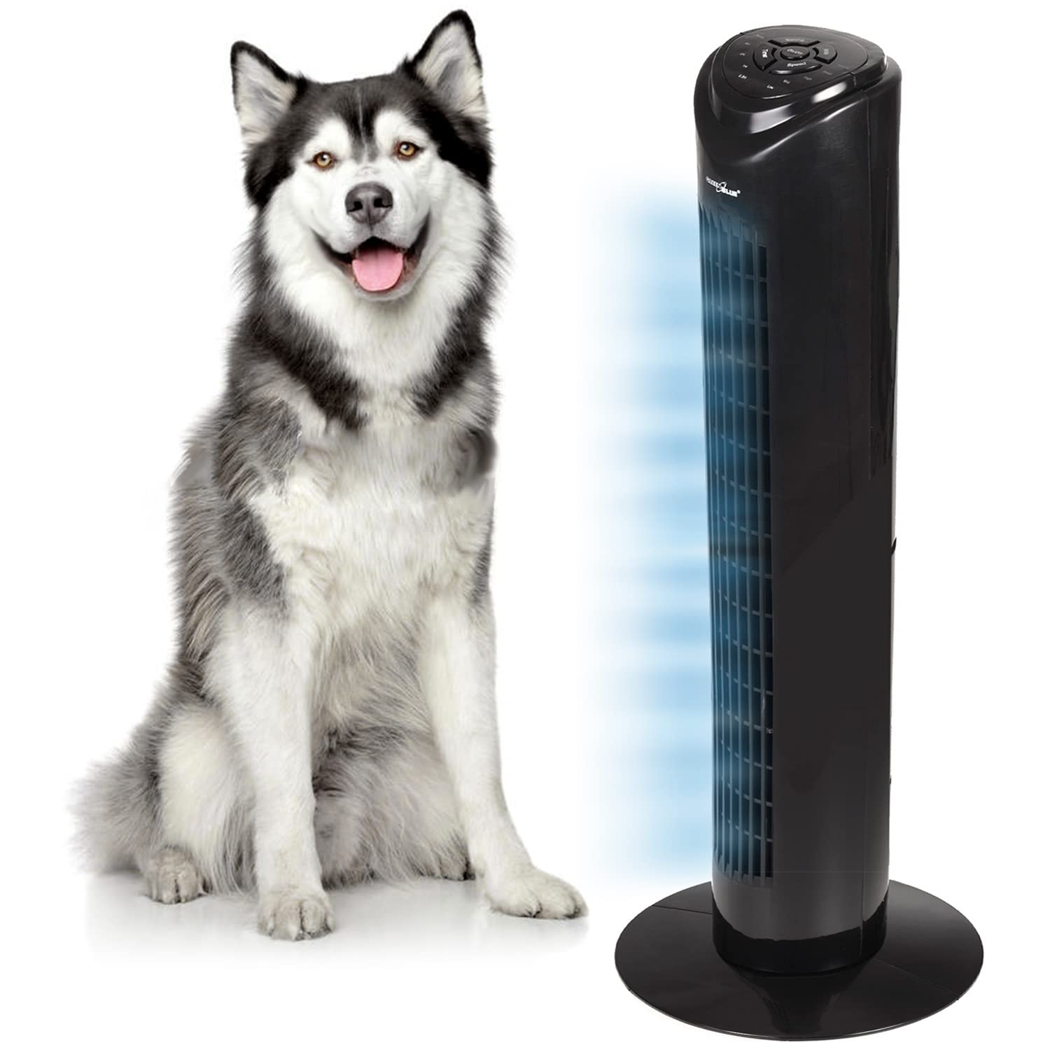 Wentylator Wieżowy Green Blue GB645 z Pilotem, 3 Tryby, 45W, 82 cm - obrazek 5