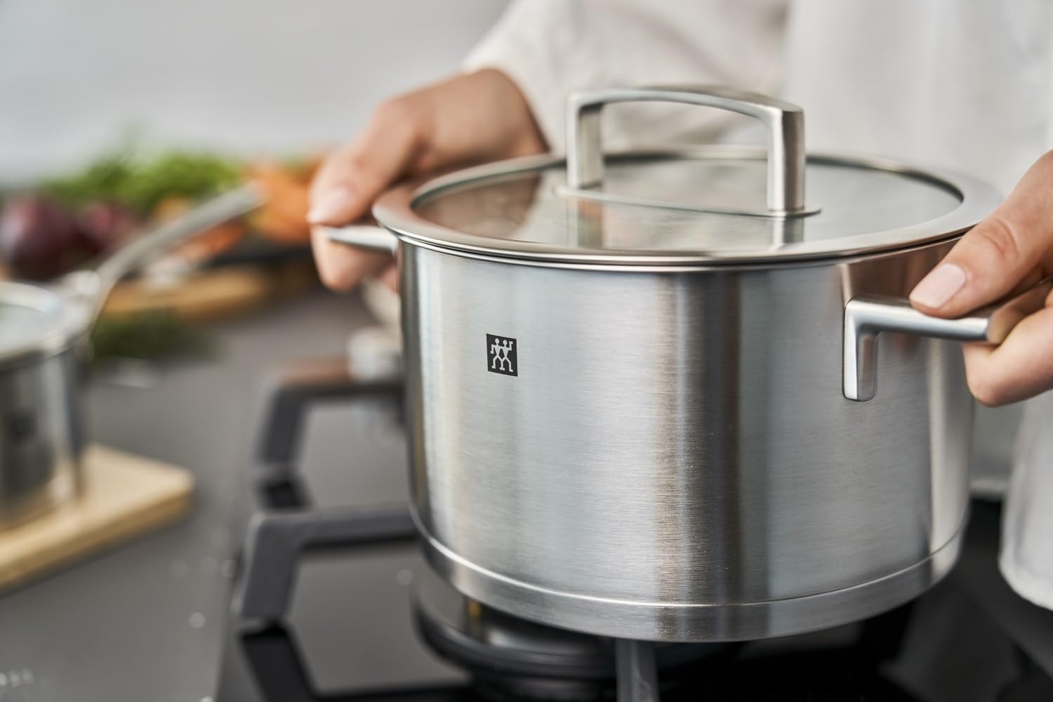 ZWILLING Kochtopf-Set, 5-tlg., 4 Deckel, Induktionsgeeignet, Edelstahl - obrazek 10