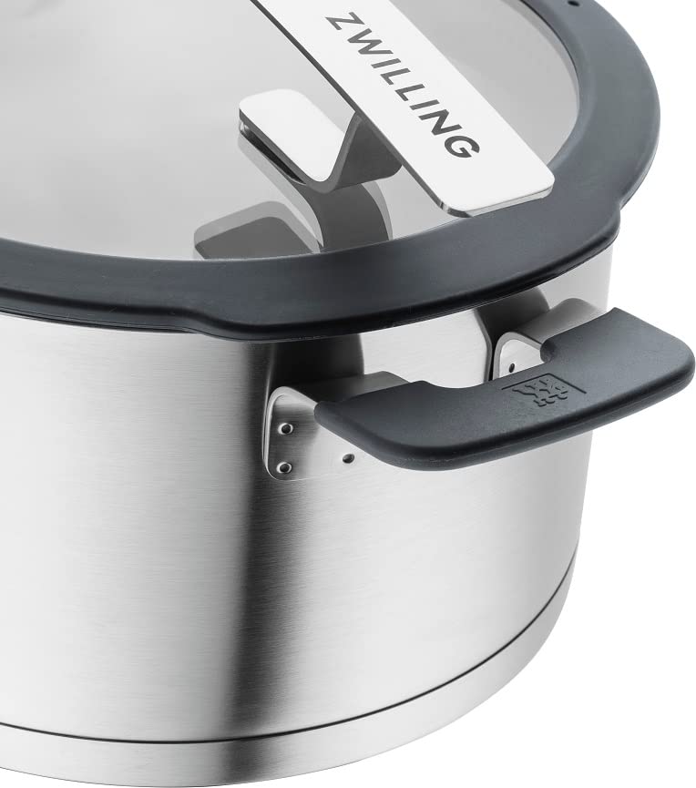 ZWILLING Simplify Edelstahl-Kochtopfset, 5-teilig, Mit integriertem Si - obrazek 7