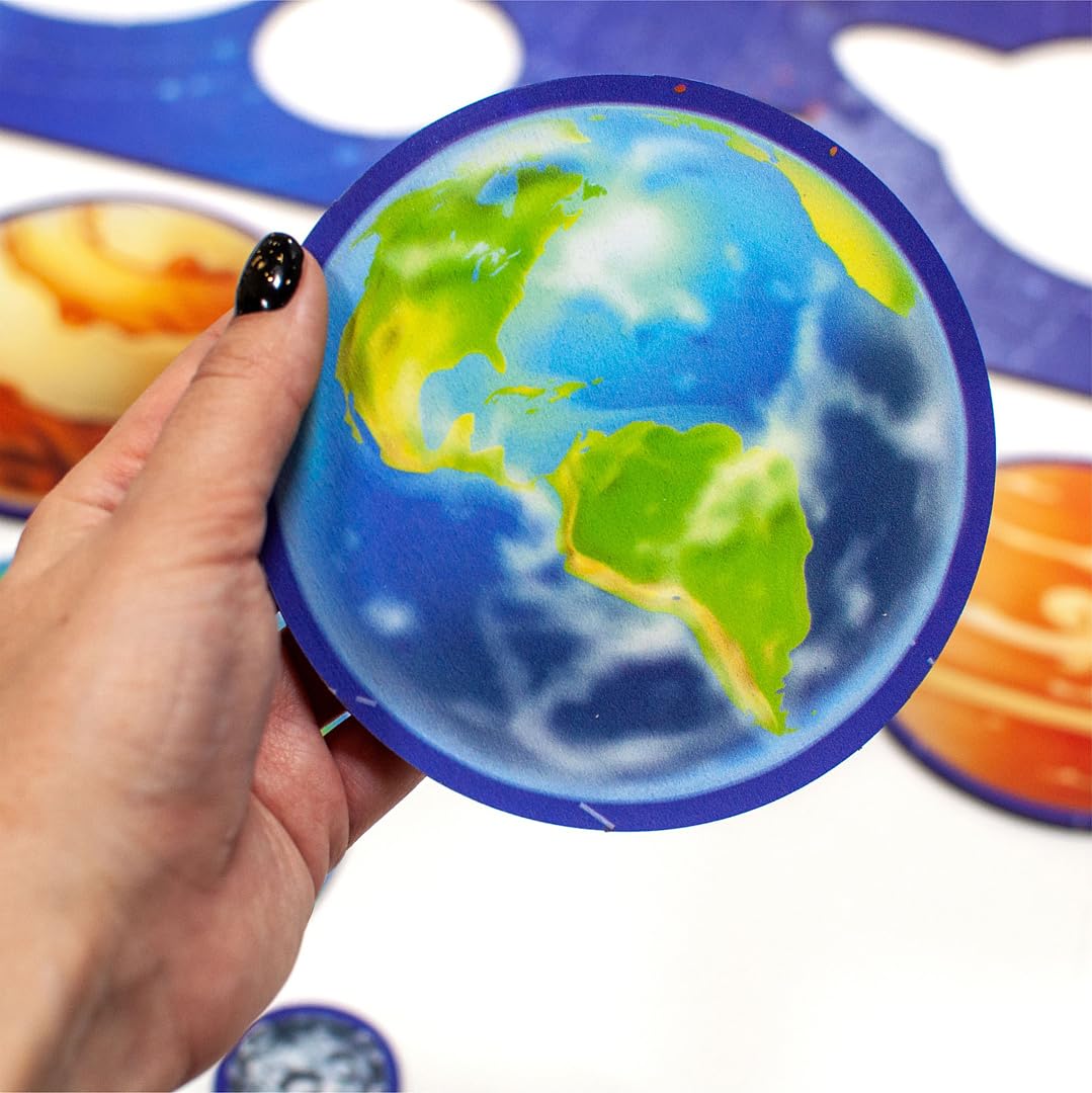 Puzzle podłogowe Układ Słoneczny Ulanik – 69 elementów edukacyjnych dla dzieci 3+ - obrazek 5