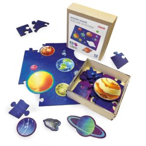 Puzzle podłogowe Układ Słoneczny Ulanik – 69 elementów edukacyjnych dla dzieci 3+