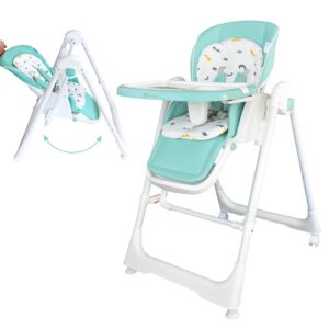 Twinly 3 w 1 Krzesełko dla Niemowląt Movity: Huśtawka, Leżak, Regulowane