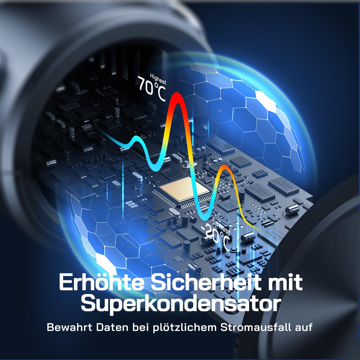 Kamera samochodowa WOLFANG 4K przednia i tylna kamera samochodowa Wi-F - obrazek 8