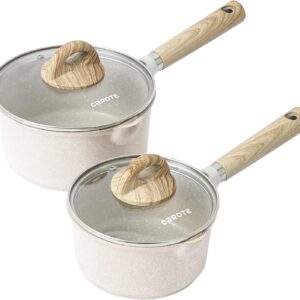 CAROTE Rondel 18/20 cm z pokrywką - nieprzywierający garnek do sosów