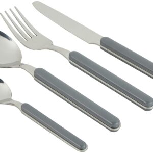Zestaw sztućców BRUNNER Delice 16-częściowy szary - elegancja i jakość