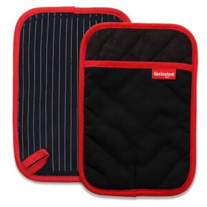 Zestawy łapek do garnków, żaroodporne łapki z kieszeniami antypoślizgo