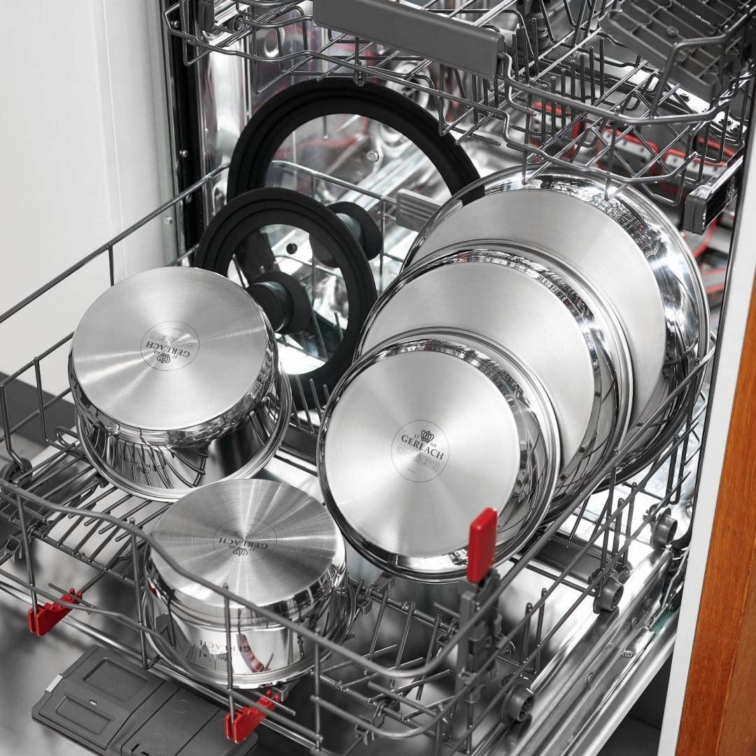 Gerlach Smart Steel Zestaw Garnków Indukcja Stal Nierdzewna Wielowarst - obrazek 6