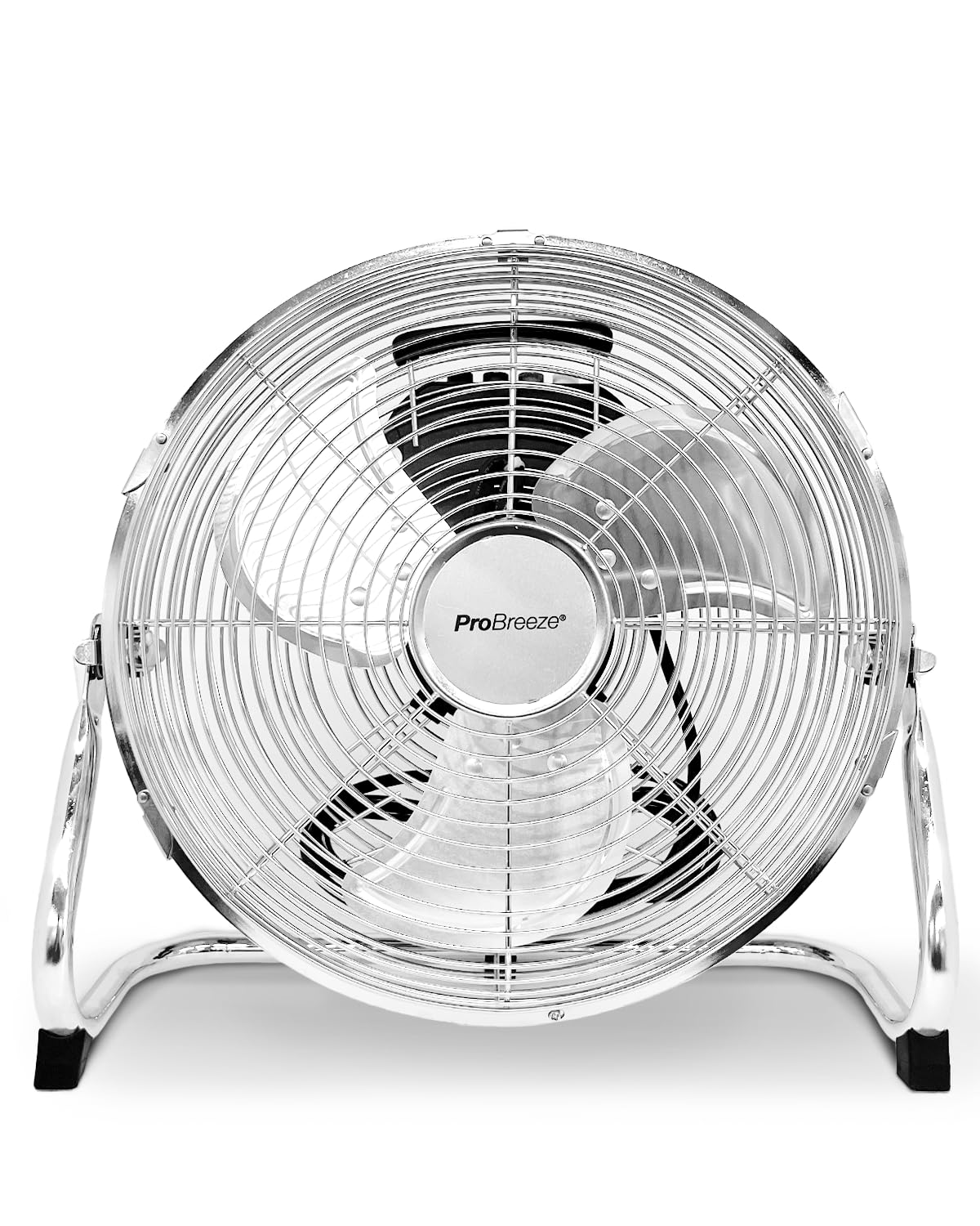 Przenośny wentylator Pro Breeze 12″ Chrome z oscylacją i 3 prędkościami
