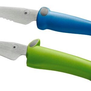 Kuhn Rikon Kinderkitchen: Bezpieczne noże dla dzieci do gotowania 3+