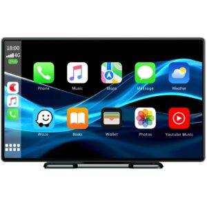 Volam Przenośny radio samochodowe z bezprzewodowym A-pple Carplay i An