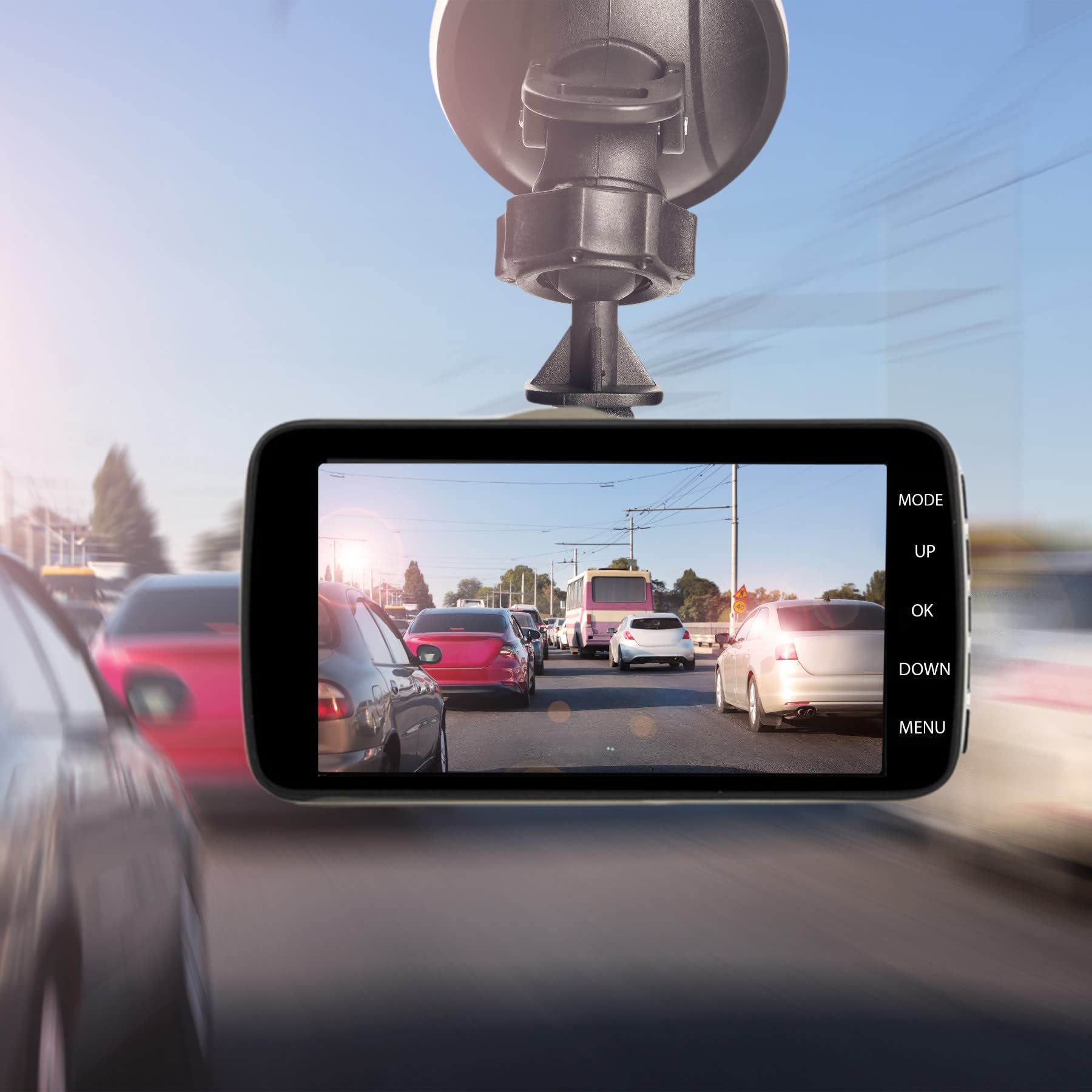 Retoo Kamera samochodowa 1080P z noktowizorem, czujnik G, monitor parkowania - obrazek 7