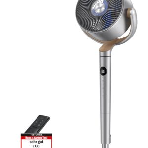 Cichy wentylator Dreo 23dB, 120° oscylacja, 8 prędkości, 102CM wysokości