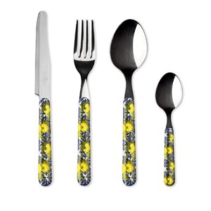 Zestaw sztućców Excelsa Amalfi 24-częściowy ze stali nierdzewnej 18/0