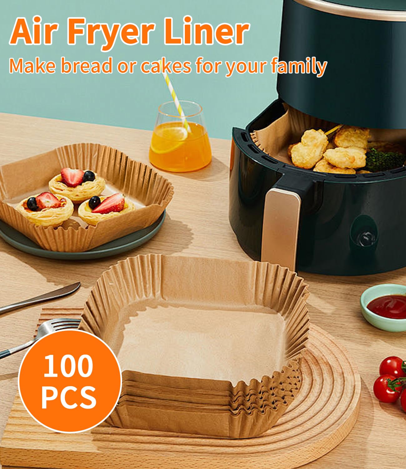 Zestaw akcesoriów do frytownicy powietrznej 6 el. Ninja 4-6QT - obrazek 3