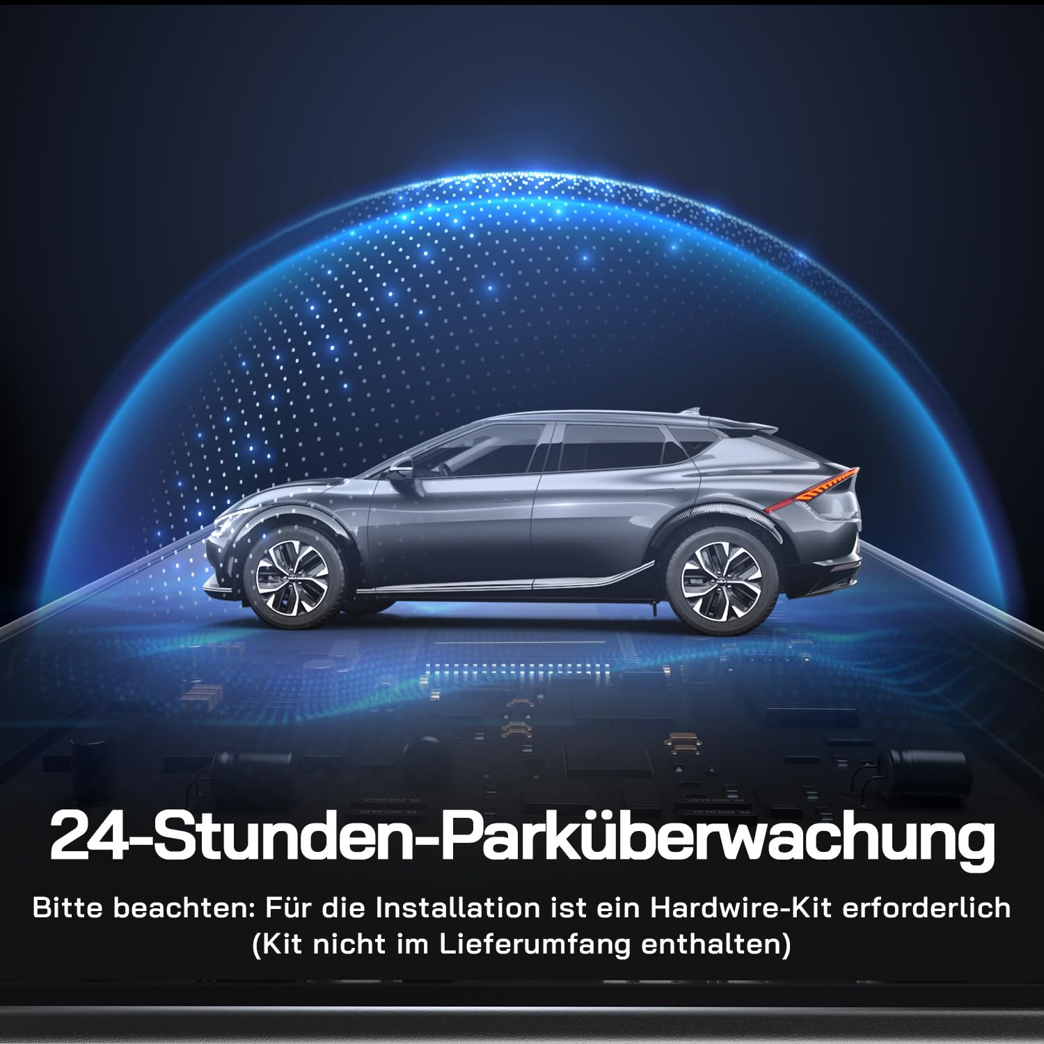 Kamera samochodowa WOLFANG 4K przednia i tylna kamera samochodowa Wi-F - obrazek 5